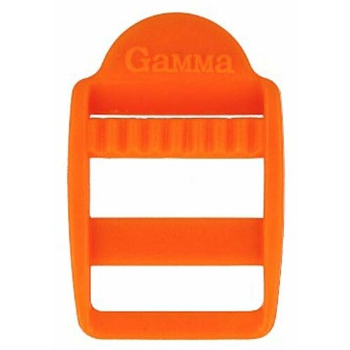 Фурнитура сумочная пластик SAM001 Пряжка регулировочная цв. Gamma фасовка цветная 0.75 (19 мм) 10 шт. №006 оранжевый