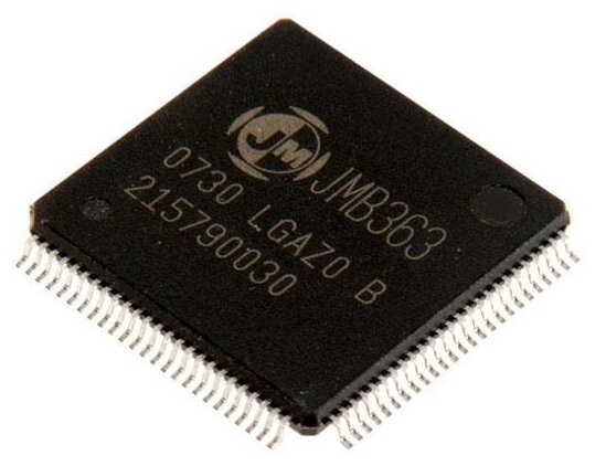 Микроконтроллер (сетевой контроллер) CS JMB363-LGAZ0B LQFP-100 02G033000410
