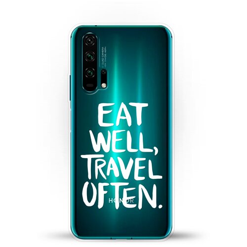 фото Силиконовый чехол eat well на honor 20 pro andy & paul