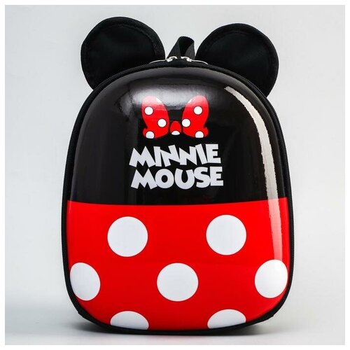 ранец с жестким карманом minnie mouse минни маус disney 5414043 Ранец школьный (рюкзак) Disney для девочки, с жестким карманом, Minnie Mouse 