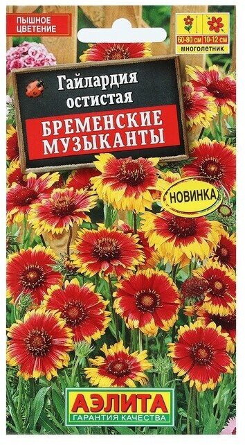 Семена цветов Гайлардия многолетняя Бременские музыканты (01 гр.)