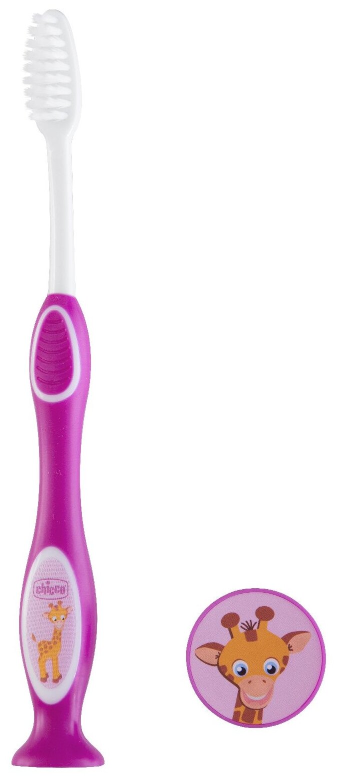 фото Зубная щетка Chicco для молочных зубов от 3 до 6 лет