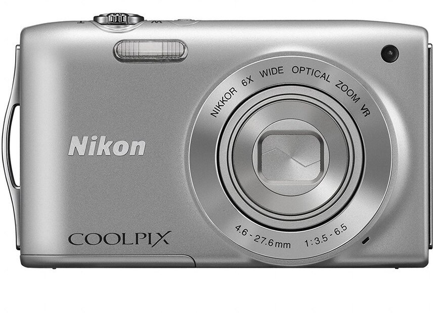 Компактная фотокамера Nikon Coolpix S3300 Purple (16Mpx, 6x zoom, 2.7"LCD) купит