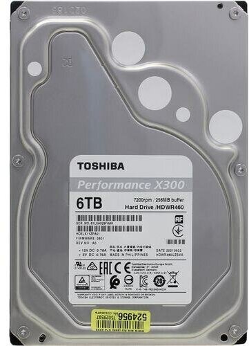 Жесткий диск Toshiba HDWR460UZSVA