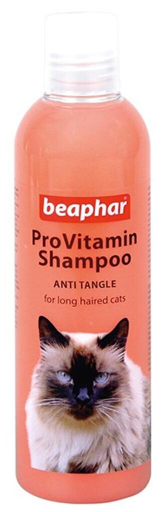 Жидкое шампунь Beaphar ProVitamin Shampoo Anti Tangle от колтунов для кошек , 250 мл