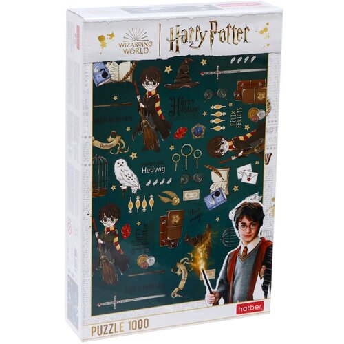 Пазл «Гарри Поттер», 1000 элементов пазл гарри поттер рождество в волшебном мире 1000 деталей wm01534 ml1 6