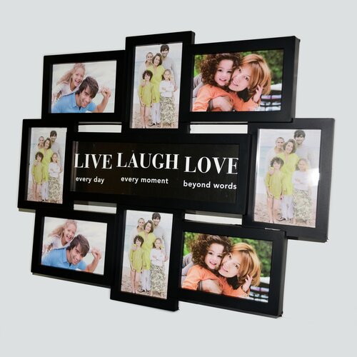 Коллажная рамка на 9 фотографий 