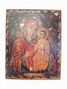 Икона Божией Матери "Избавительница от бед", размер - 15x18