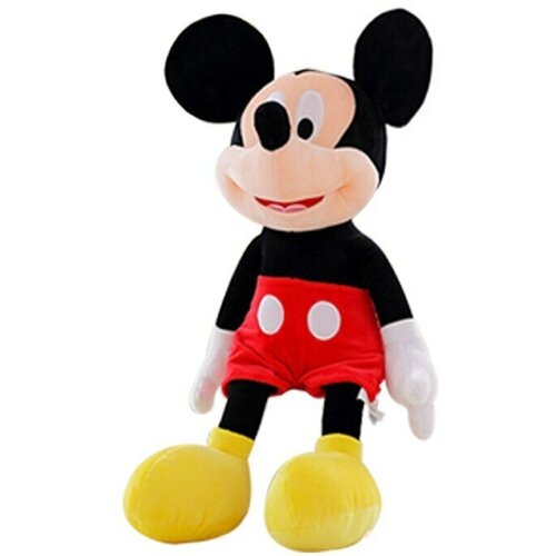 Мягкая игрушка Микки Маус. 60 см. Плюшевая игрушка мышонок Mickey Mouse. мягкая игрушка игрушка мягкая микки маус 42 см mickey mouse весенний наряд