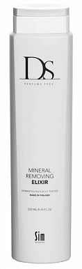 Sim Sensitive, DS Mineral Removing Elixir - лосьон-эликсир для волос очищающий от минералов, 250 мл