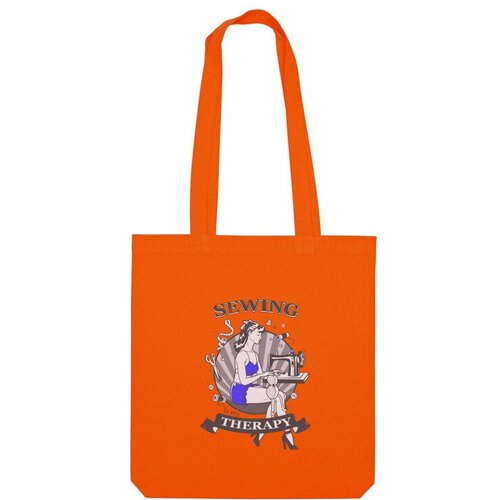 фото Сумка шоппер us basic, оранжевый