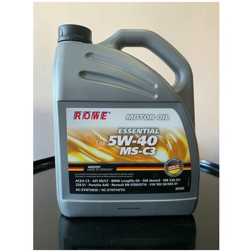 Rowe Essential SAE 5W-40 MS-C3 5л