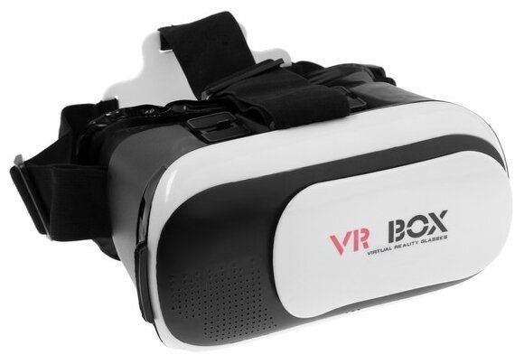 Luazon Home 3D Очки виртуальной реальности LuazON VR 2, смартфоны до 6.5" (75х160мм), черно-белые