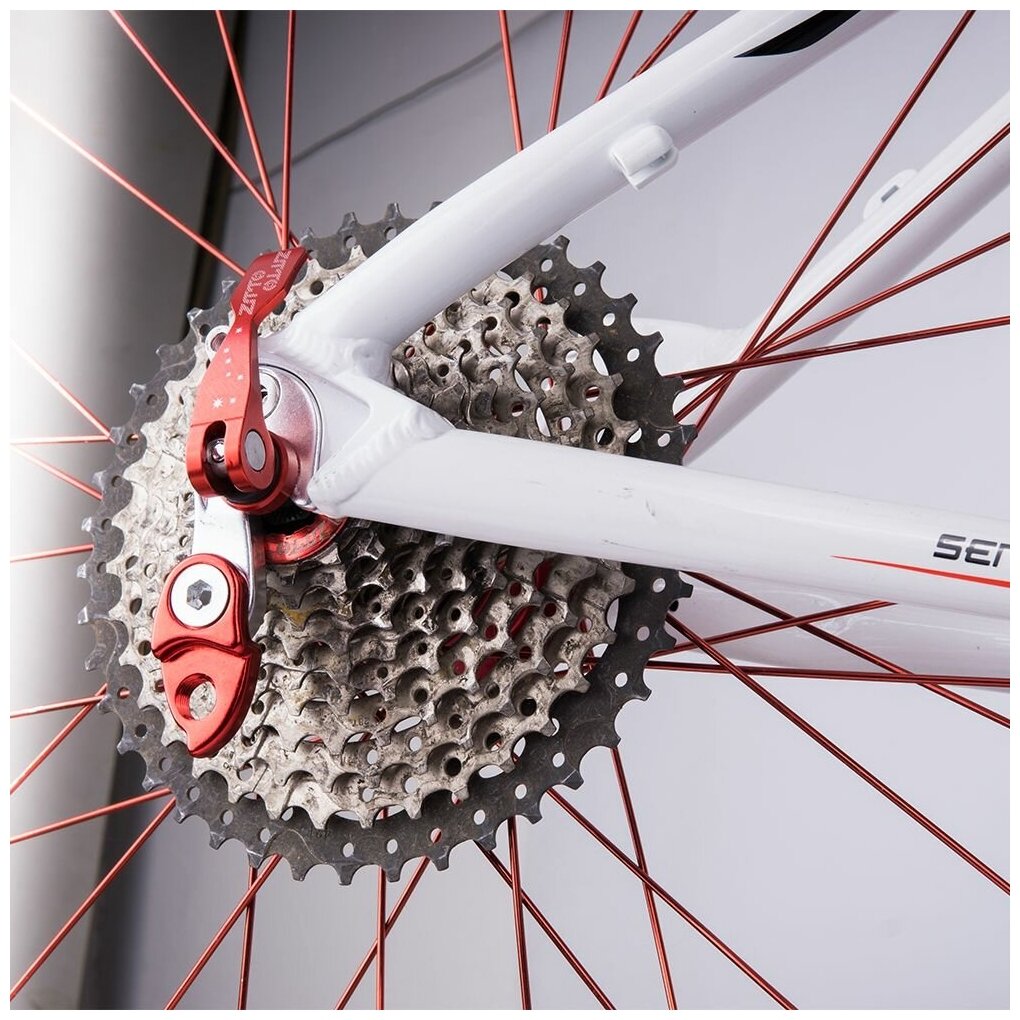 Удлинитель петуха велосипеда ZTTO AL6061 черный — фото 1