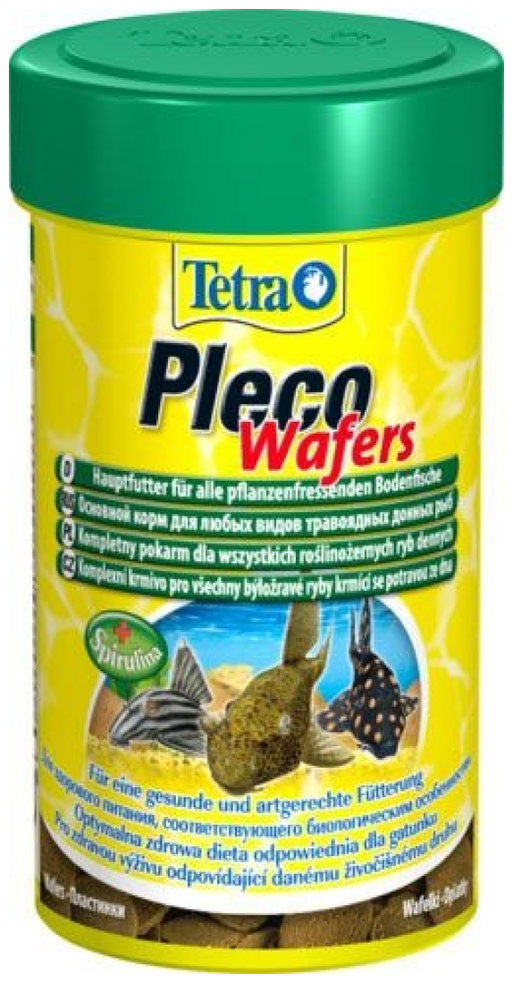 Корм для травоядных сомиков Tetra Pleco Wafer 100 мл