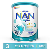 Смесь NAN (Nestlé) 3 Optipro, с 12 месяцев, 400 г