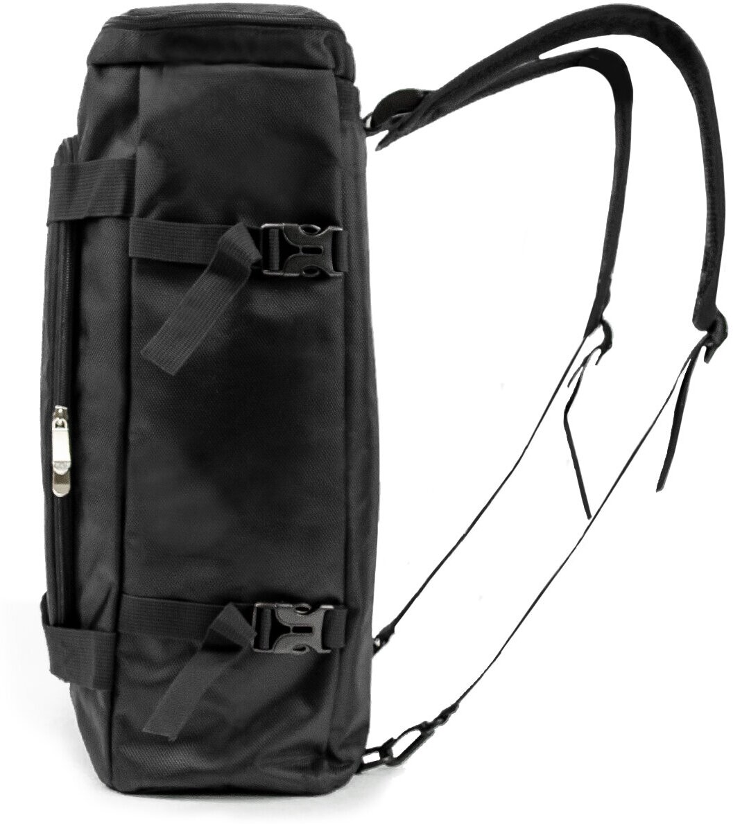 Рюкзак-спортивная сумка (22,5 л, черная) UrbanStorm трансформер большой размер для фитнеса, отдыха \ школьный для мальчиков, девочек - фотография № 15