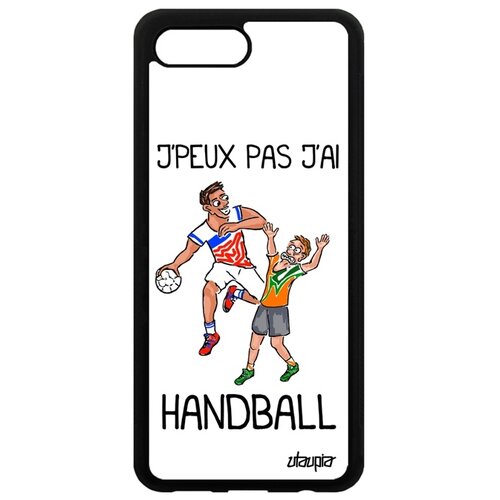фото Чехол на мобильный honor 10, "не могу - у меня гандбол!" шутка юмор utaupia