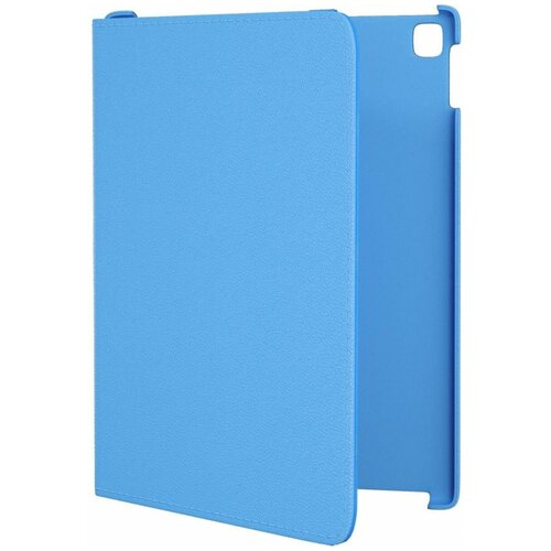 фото Кожаный чехол gsmin series rt для apple ipad air - вращающийся (голубой)