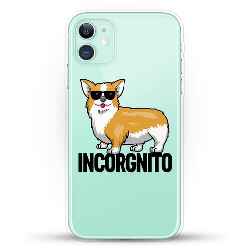 фото Силиконовый чехол икоргнито на apple iphone 11 andy & paul