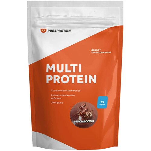 PureProtein Multi Protein (1000 г) Мокаччино гейнер pureprotein pure protein multi gainer банан 1000 г