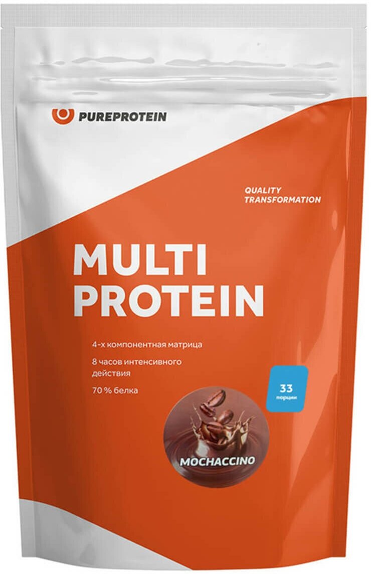 Мультикомпонентный протеин "Мокаччино" Pure Protein 1000 г