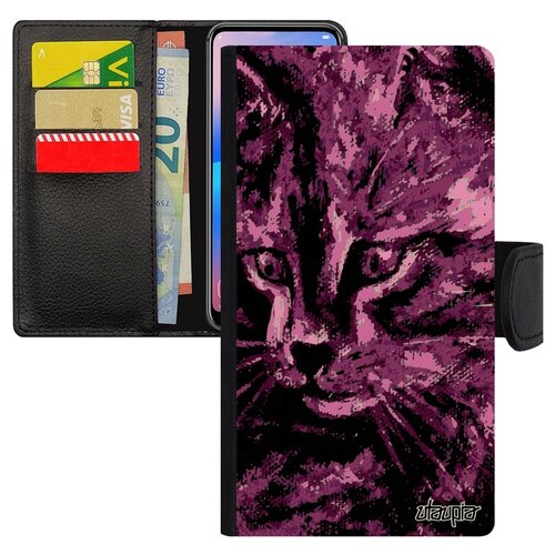 фото Чехол-книжка на телефон apple iphone 6 6s plus, "котенок" милый кот utaupia