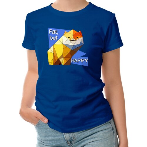 фото Футболка roly, размер l, синий