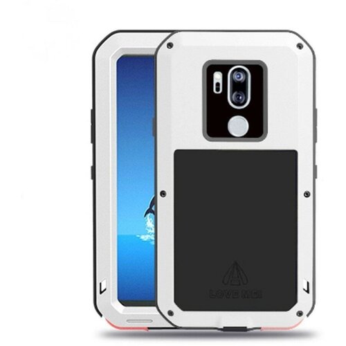 Гибридный чехол LOVE MEI для LG G7 ThinQ / LG G7 (белый) 3pieces for lg g7 thinq 6 1 lg g7 fit safety protective glass screen protector on lg g7 one lgg7thinq full cover tempered glass