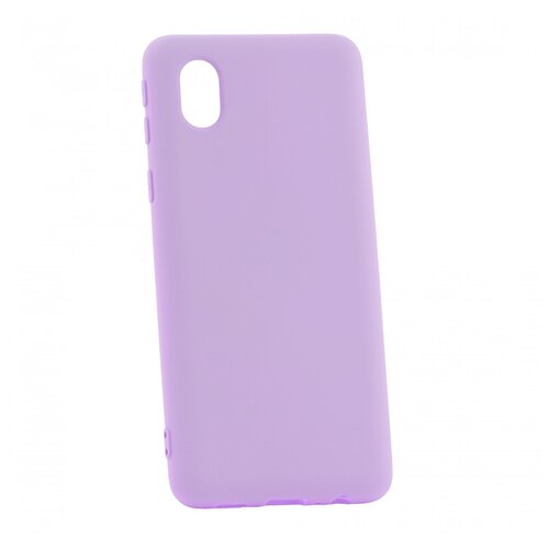 фото Чехол для телефона samsung galaxy a01 core derbi slim silicone-3 сиреневый