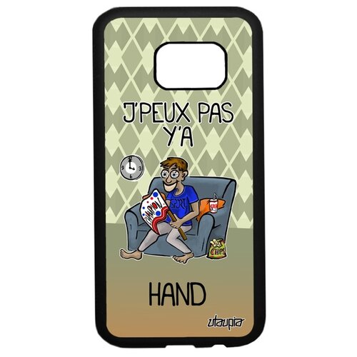 фото Чехол на телефон samsung galaxy s7, "не могу - смотрю гандбол!" юмор болельщик utaupia