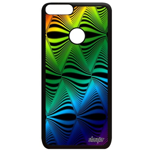 фото Чехол для смартфона p smart 2018, "иллюзия волны" водоворот преломление utaupia