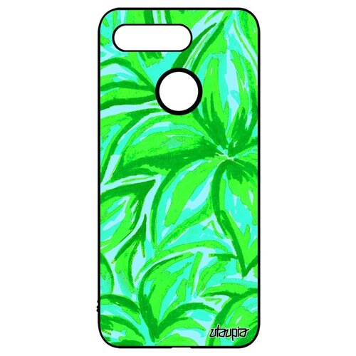 фото Чехол на мобильный honor v20 / view 20, "цветочный узор" бутон магнолия utaupia