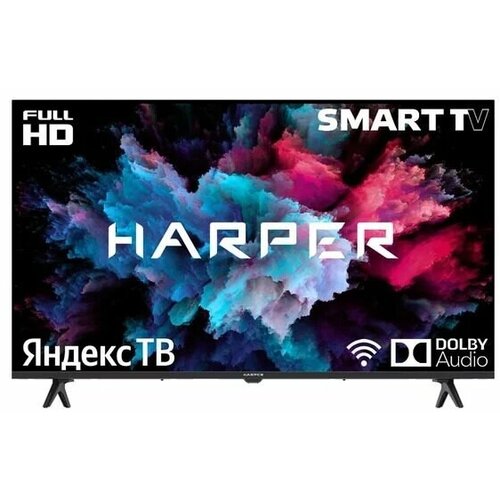 Телевизор Harper 43F750TS 43' 4K HDR, черный