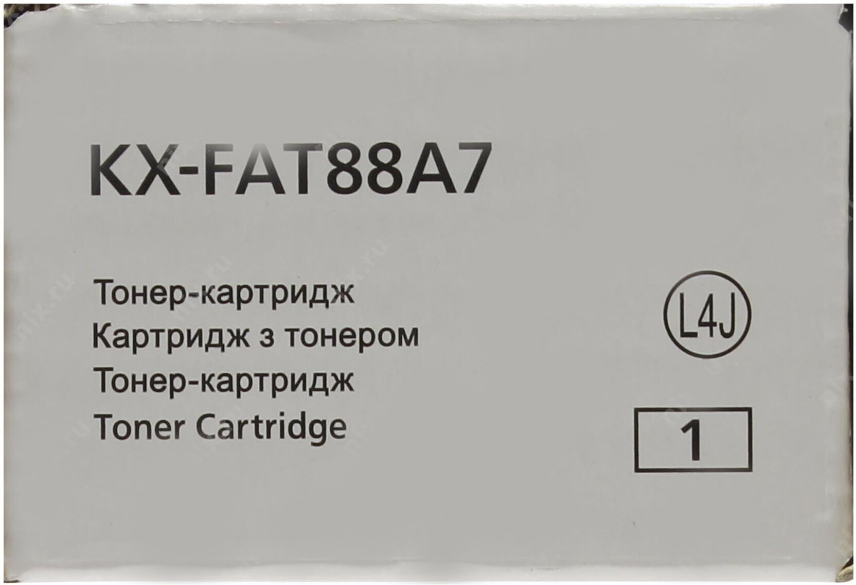 Картридж для факса Panasonic KX-FAT88A KX-FAT88A7 черный (2000стр.) для Panasonic KX-FL403RU