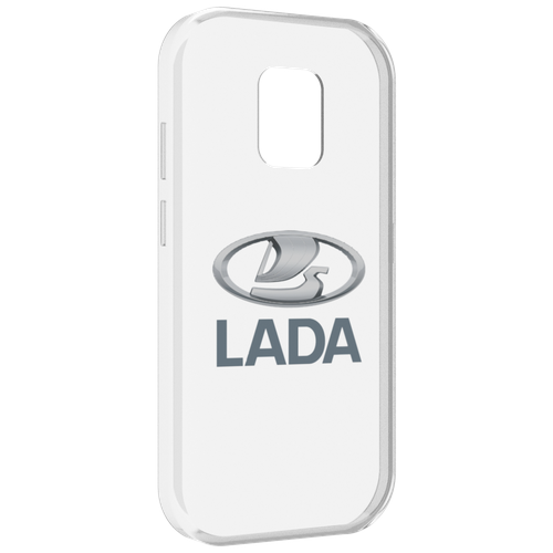 Чехол MyPads Lada-ваз-4 мужской для UleFone Power Armor 14 / 14 Pro задняя-панель-накладка-бампер