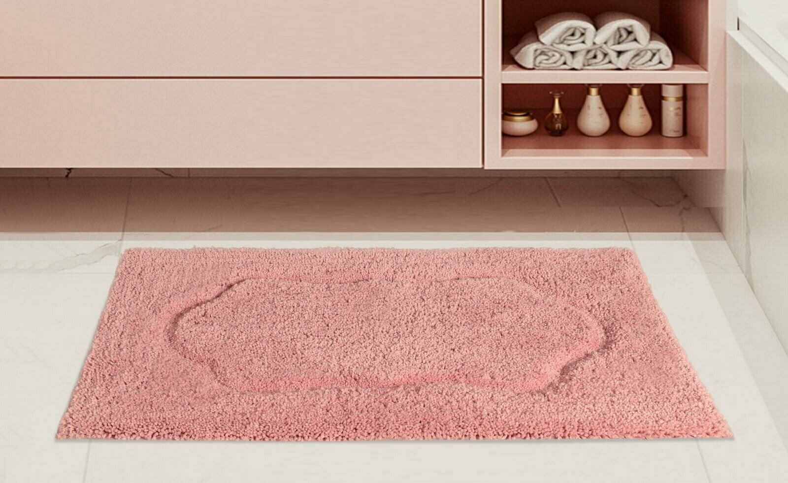 Коврик для ванной Alice цвет: капучино (60х100 см) Sofi de Marko - фото №1