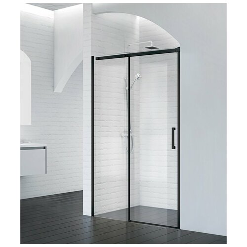 Душевая дверь BelBagno ACQUA-BF-1-140-C-NERO