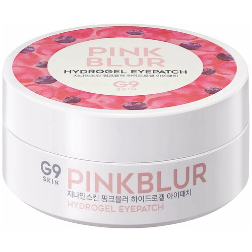 Гидрогелевые патчи для глаз с ягодными экстрактами Pink Blur Hydrogel Eye Patch, 60шт, G9SKIN, 8809211652877