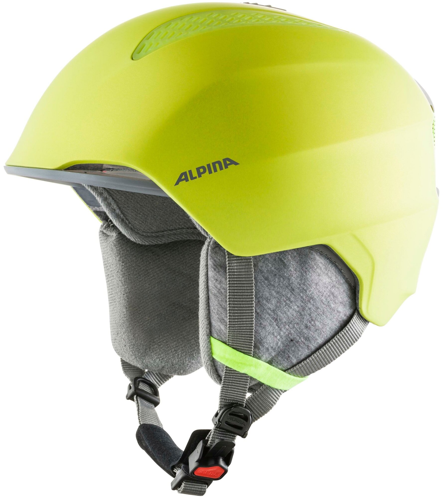 Зимний Шлем Alpina 2020-21 Grand Jr Neon/Yellow (см:51-54)