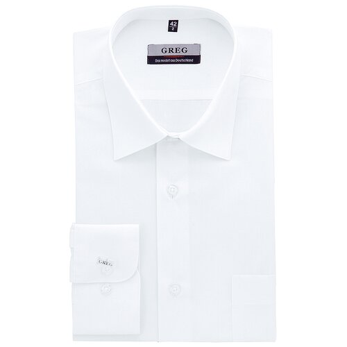 фото Рубашка мужская длинный рукав greg 100/399/white/z_gb рост