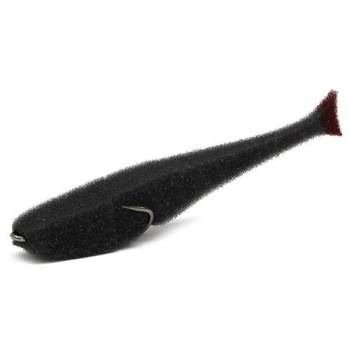 Поролоновая рыбка Lex Classic Fish CD 10 BB чернокрасная Крюк 30 10 см уп 5шт 883₽
