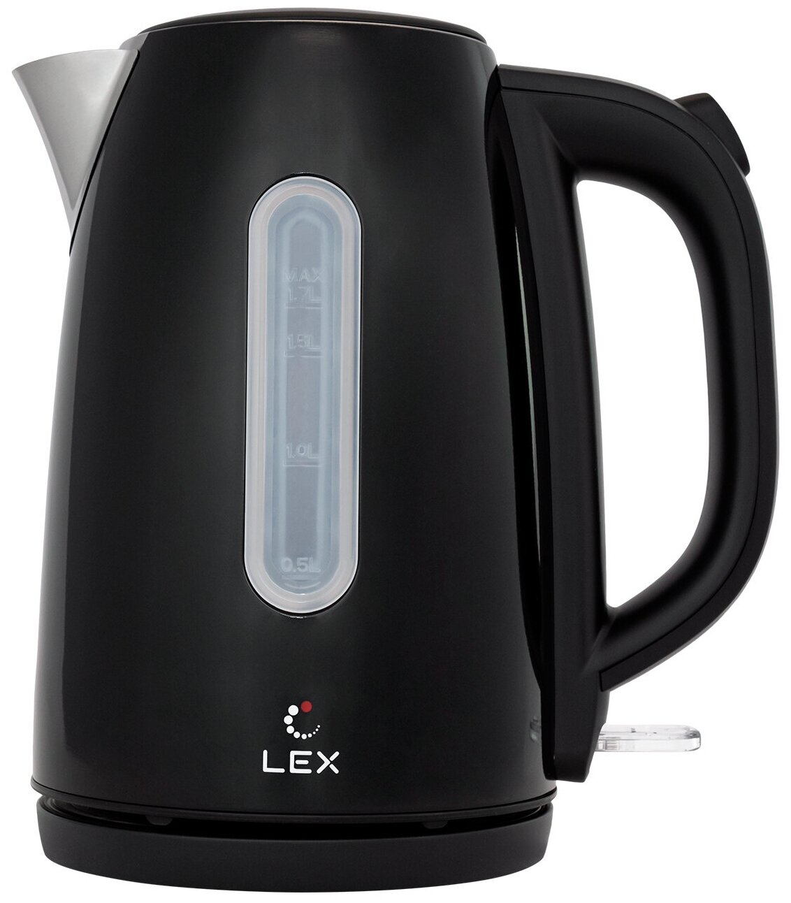 чайник LEX LX 30017-2 2200Вт 1,7л металл черный - фото №1