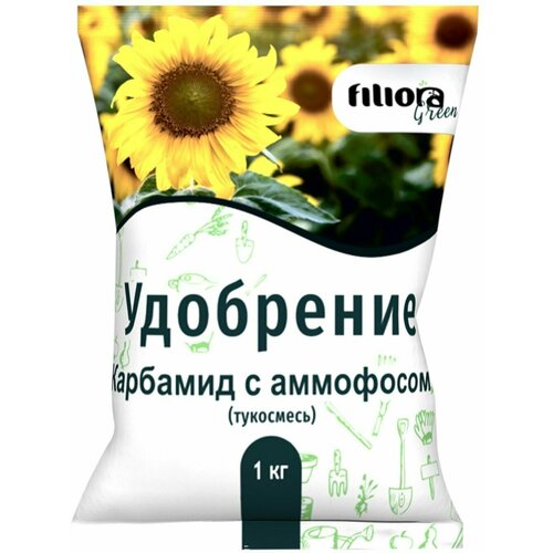 Удобрение Filiora Green Карбамид, с аммофосом, 1кг - 5 шт.