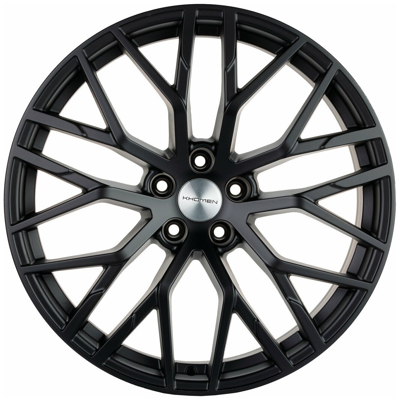 Колесный диск Khomen Wheels KHW2005 на BMW 3 Series New 8.5x20 PCD 5x112 DIA 66.6 ET40 BLM