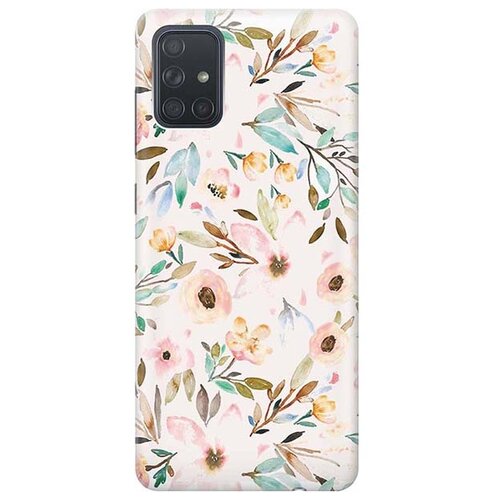 фото Чехол - накладка artcolor для samsung galaxy a71 с принтом "розовая нежность" re:pa