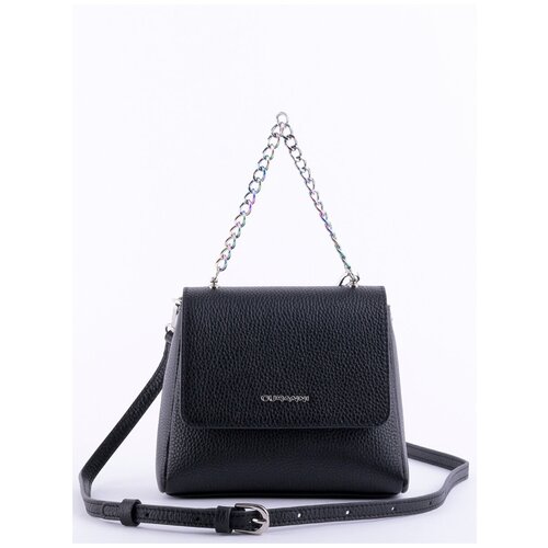 фото Сумка женская кросс боди curanni с клапаном натуральная кожа