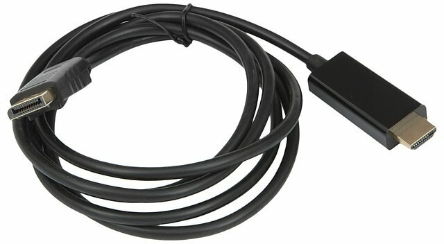 кабель DisplayPort M-HDMI M 1.8 метра Vcom - фото №4