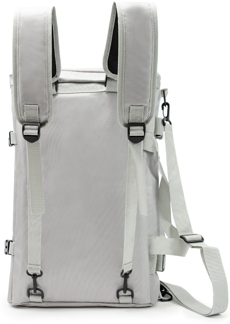 Рюкзак-спортивная сумка (22,5 л, серая) UrbanStorm трансформер большой размер для фитнеса, отдыха \ школьный для мальчиков, девочек - фотография № 4