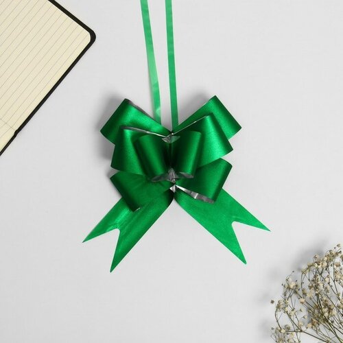 Бант-бабочка 45 зелёный10 шт 362₽